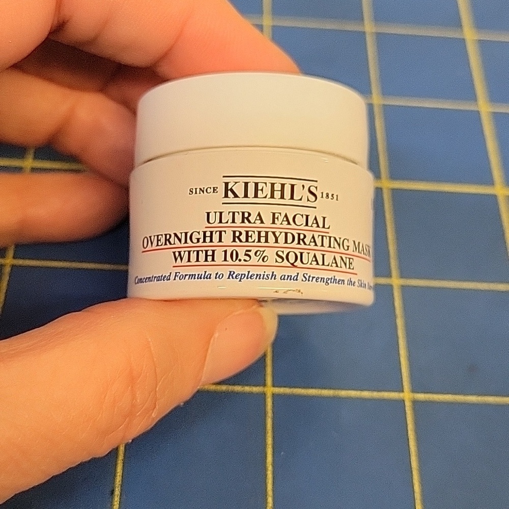 Kiehl's Ultra Facial Overnight Rehydrating Mask 14ml Jar New